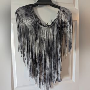 Boston Proper Fringe Top